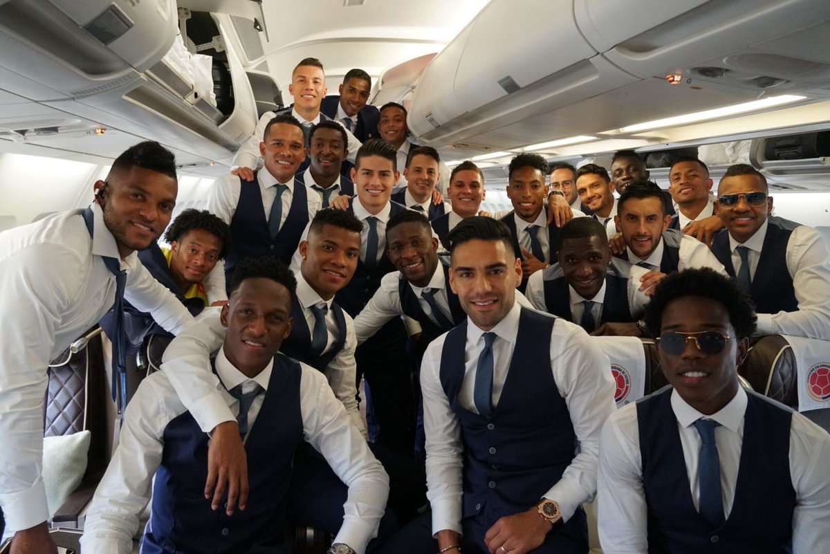 ¡Por el sueño! La Selección Colombia emprendió vuelo a Rusia