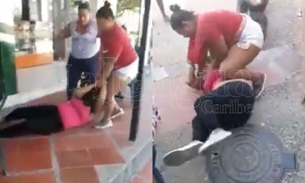 En video, mujer le propinó tremenda golpiza a la amante de su esposo