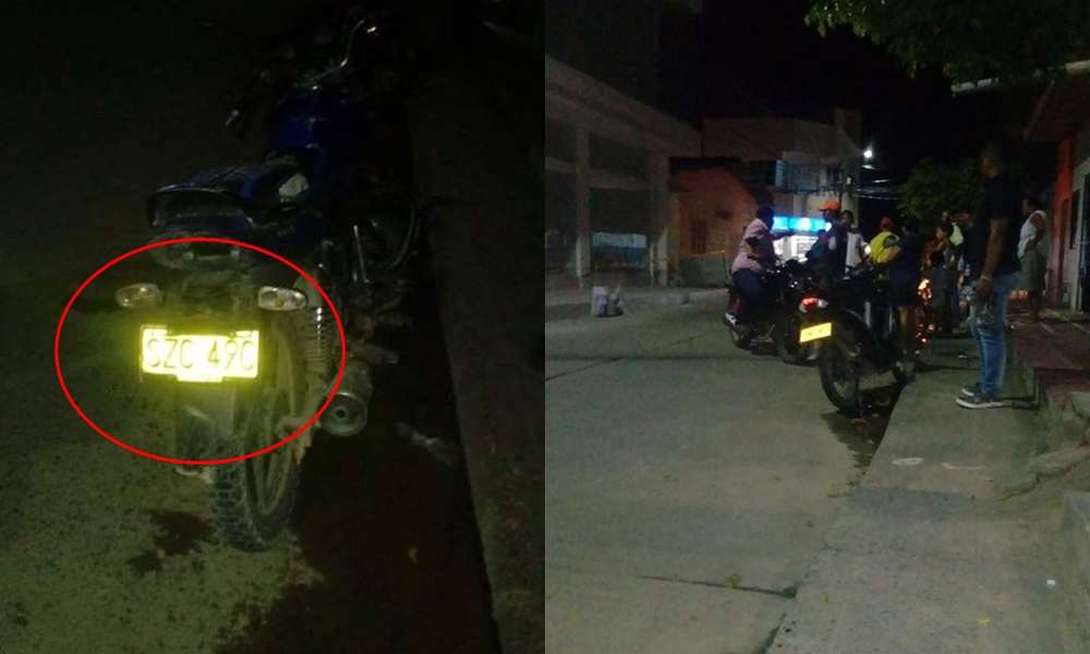 Choque de motocicletas deja un herido en Tierralta, Córdoba