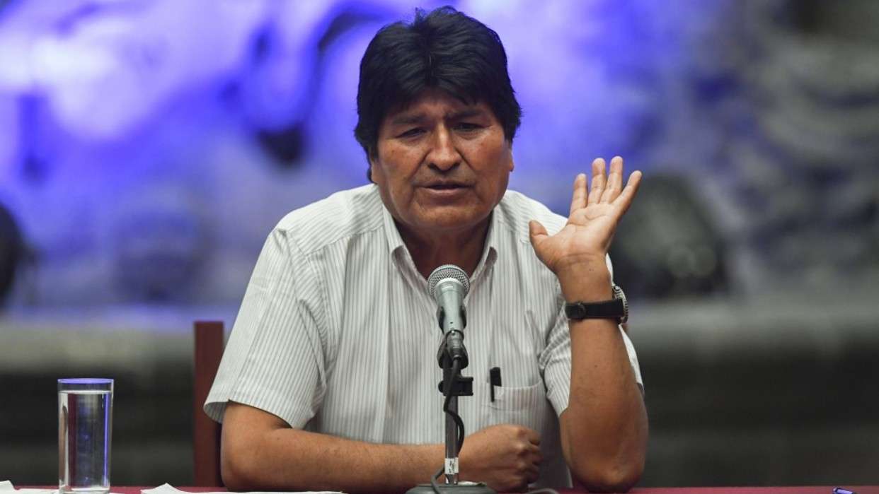 Presidenta de Bolivia anunció orden de captura contra Evo Morales