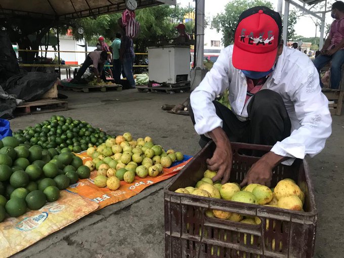 Este sábado inició reapertura gradual del Mercado campesino Cereté