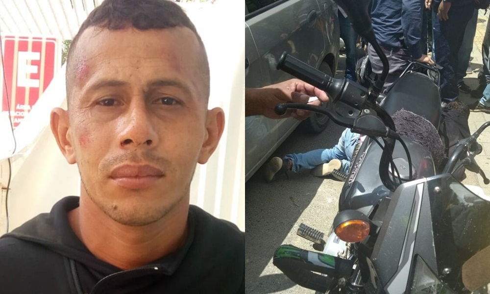 En Montería, a mototaxista lo habrían confundido con atracador y le dieron tremenda paliza