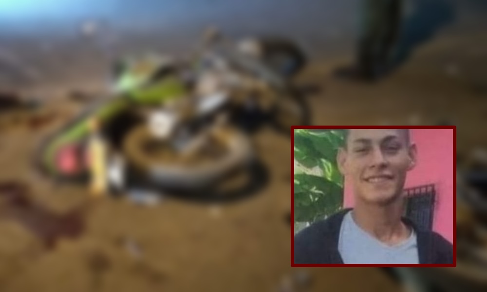 Joven perdió la vida en choque de motocicletas en la vía a San Pelayo