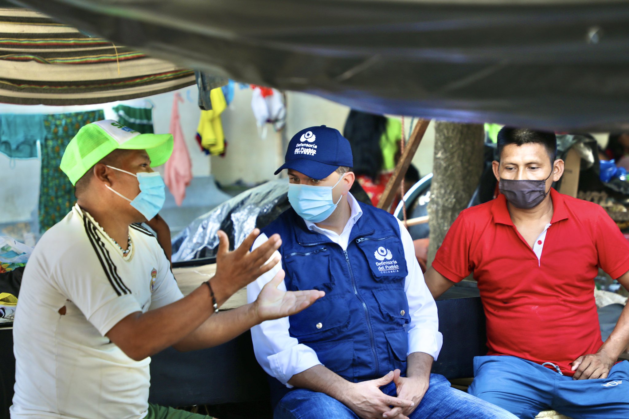 Defensoría del Pueblo adelantó diálogos con población indígena este domingo en Montería