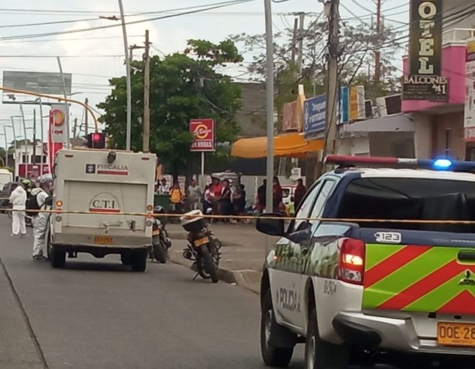 Asesinaron a un hombre en la calle 41 de Montería