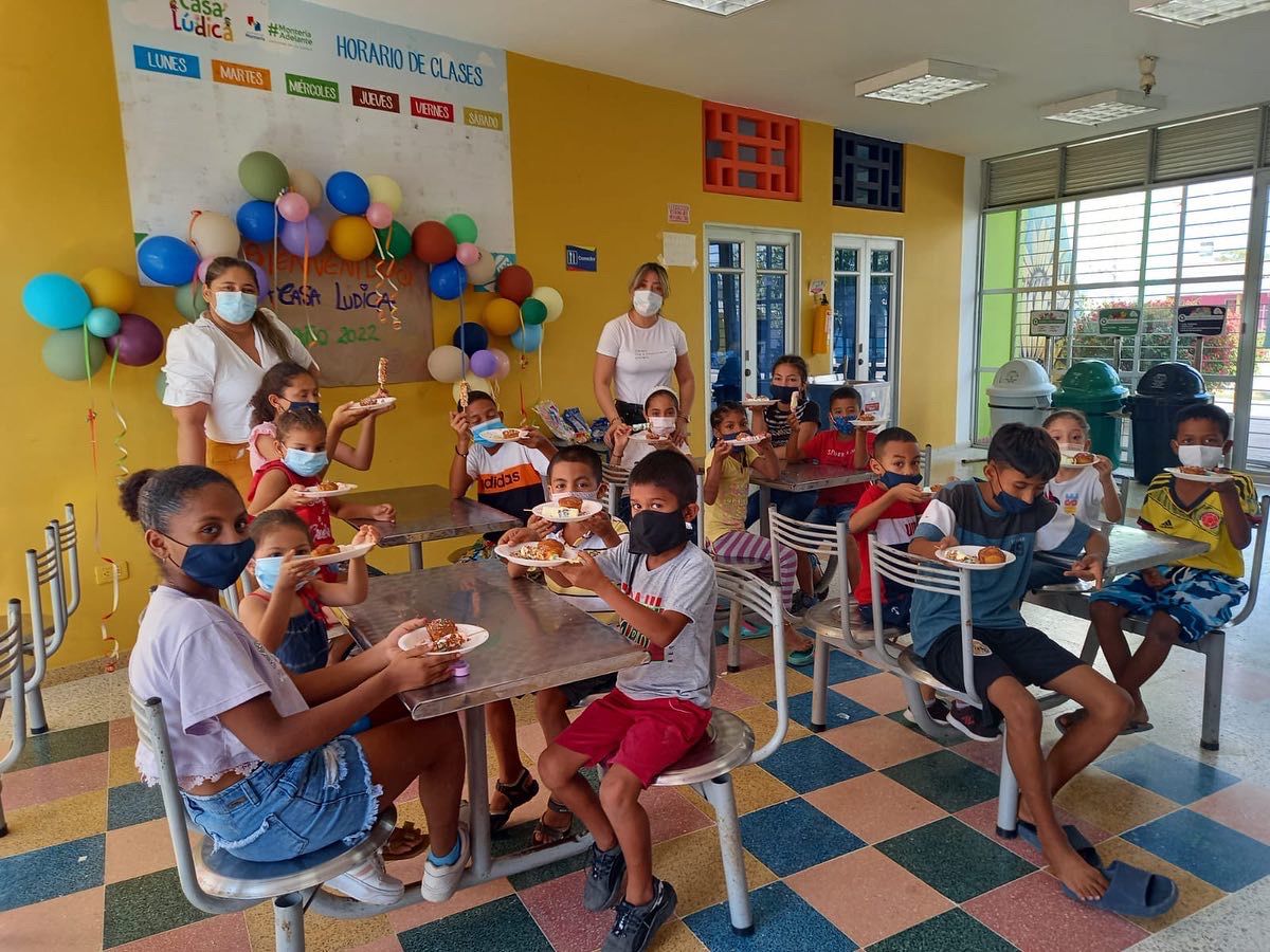 Ya están abiertas las inscripciones para que niños y niñas hagan parte del programa Casa Lúdica en Montería