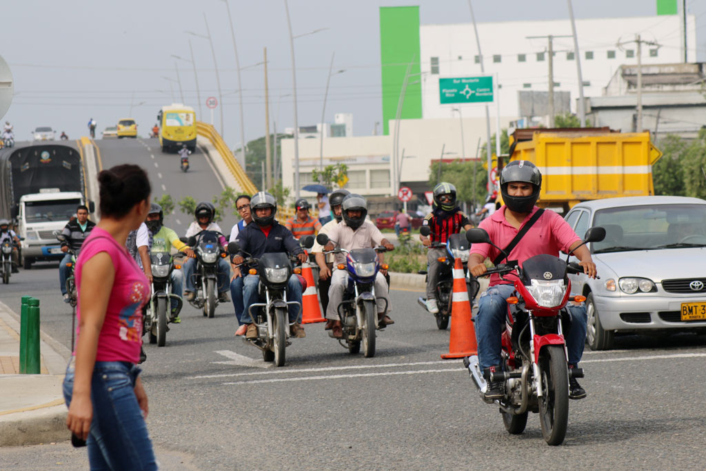 Por paro armado restringen circulación del parrillero hombre durante 24 horas en Montería