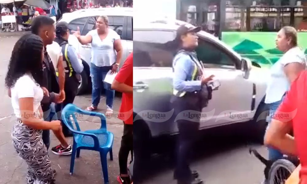 ¡Qué intolerancia! Mujer ‘reinició’ a una agente de tránsito de una bofetada en Valledupar