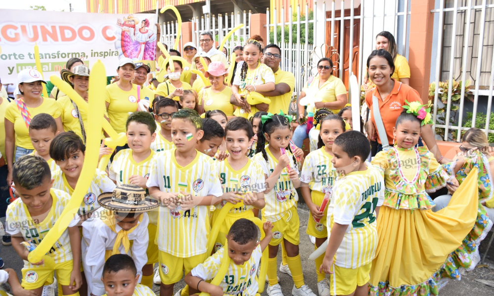 Gimnasio Mi Alegre Infancia Inauguró sus Juegos Intercusos 2023 en Montería