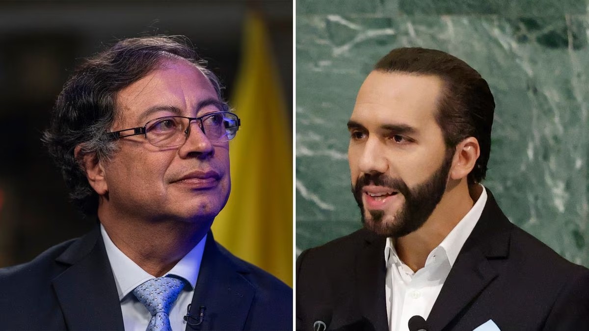 “Parece que alguien va en picada”: Nayib Bukele a Gustavo Petro, otro round por Twitter