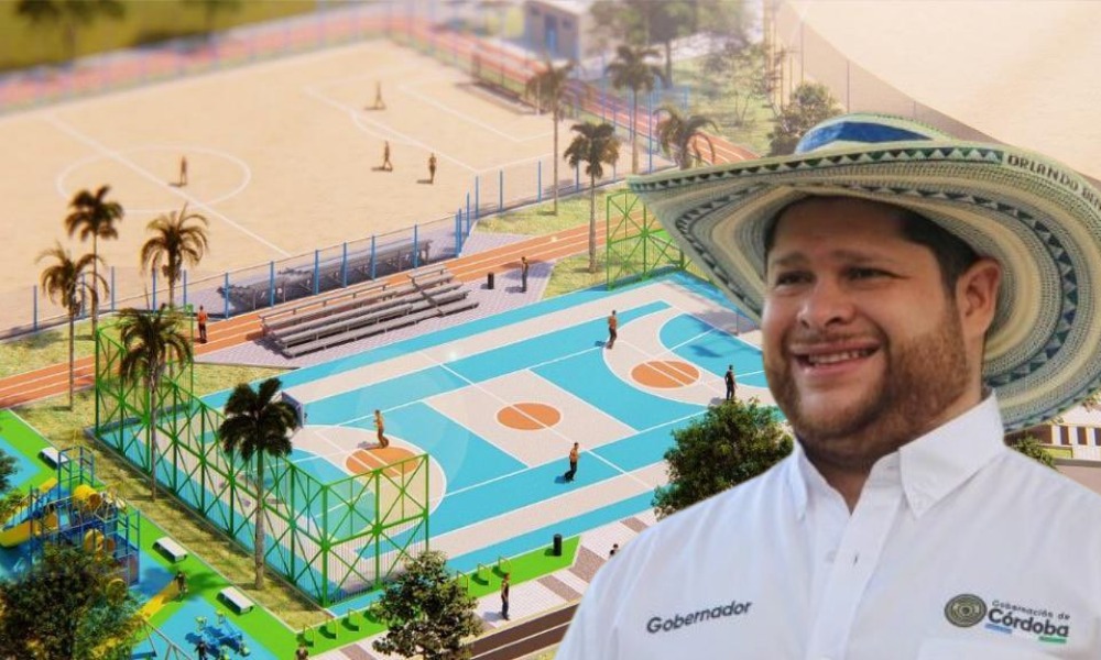¡Buena noticia! En pleno festival del porro orlando Benítez anunció construcción de polideportivo para San Pelayo