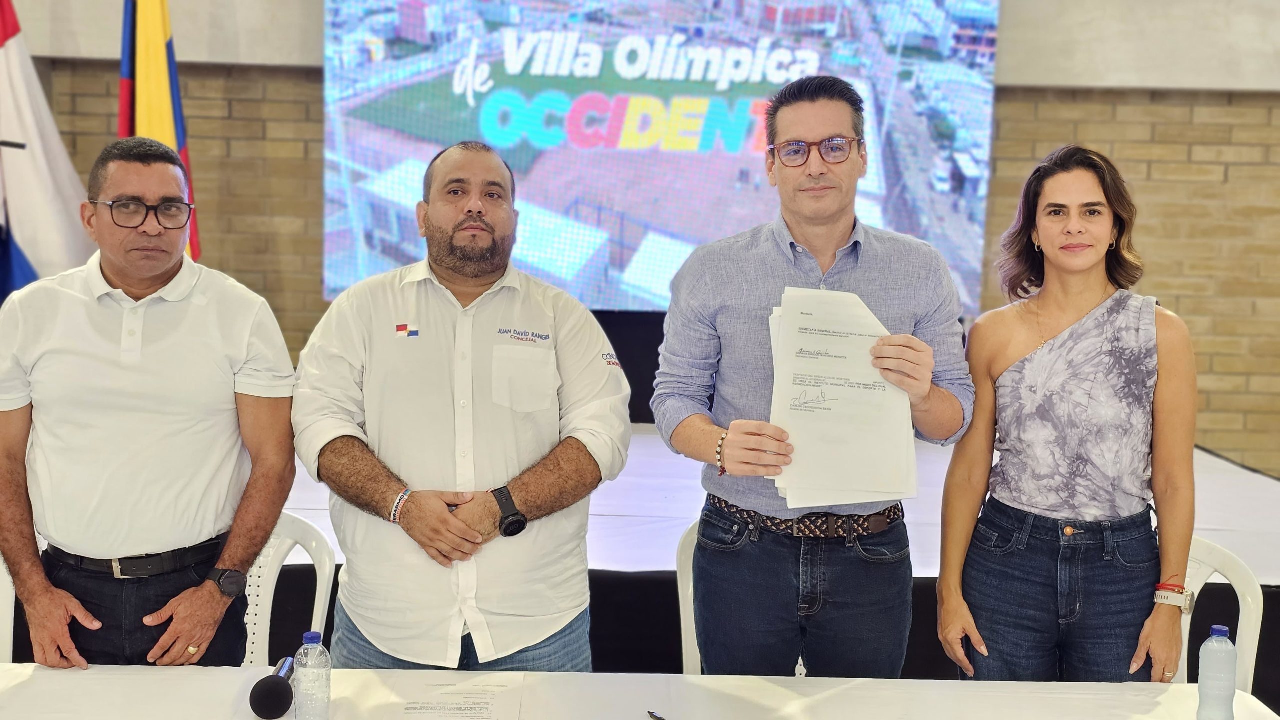 Alegría para los deportistas, sancionan acuerdo para la creación del IMDER en Montería