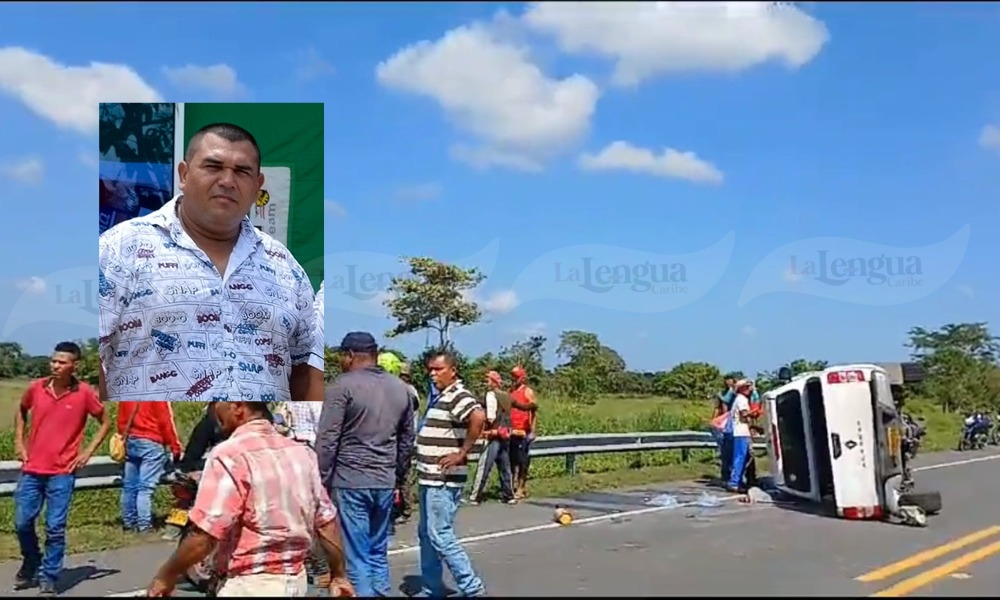 Reconocido prestamista murió en aparatoso accidente en la vía San Carlos – Montería