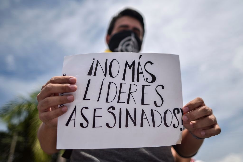 En Colombia han sido asesinados 163 líderes sociales en 2023, Córdoba entre los departamentos con más casos