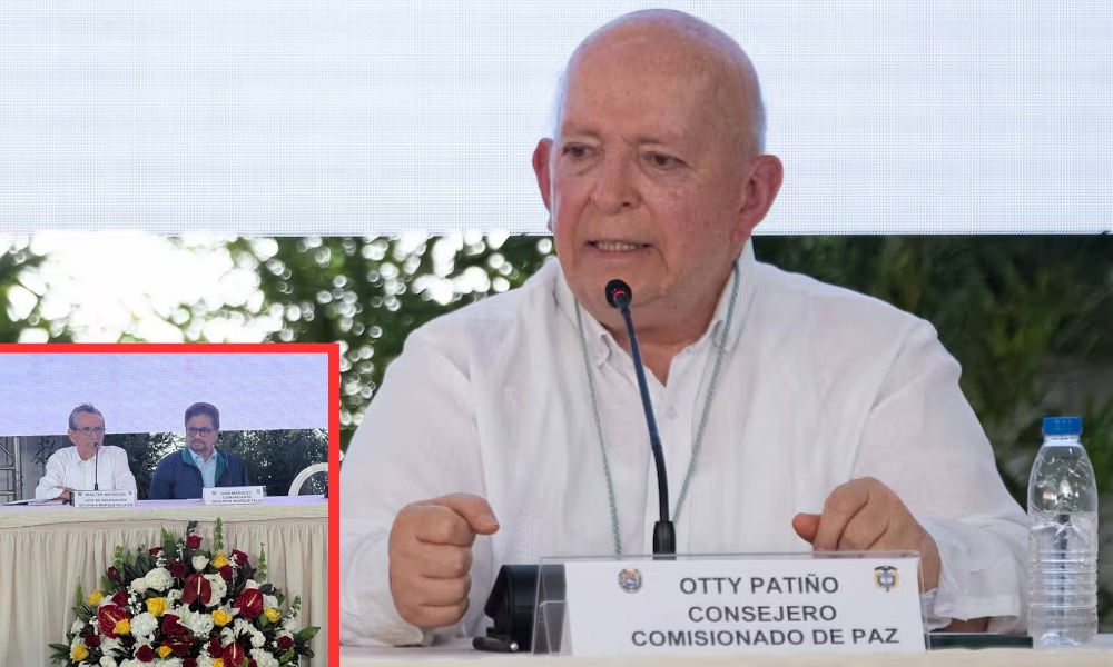 Le llueven críticas a Otty Patiño, comisionado de paz, por lamentar la muerte de un comandante guerrillero