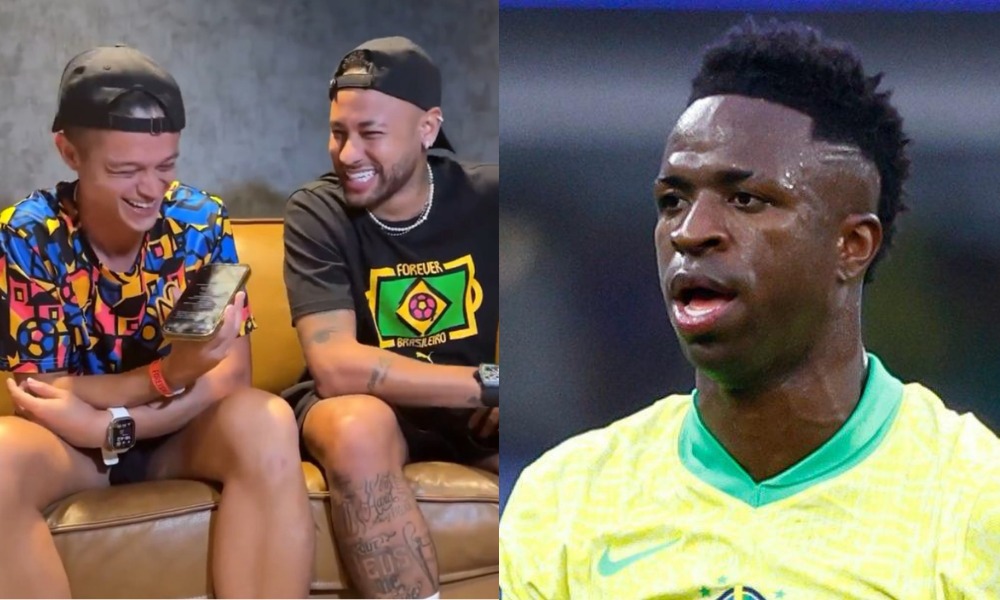 Neymar dijo que Vinicius Jr es el futbolista “más feo” con el que ha jugado ¿Tiene razón?