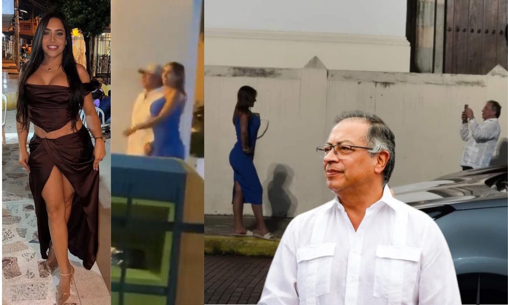 Aparece otro video de Petro muy amoroso con la presentadora trans Linda Yepes en Panamá