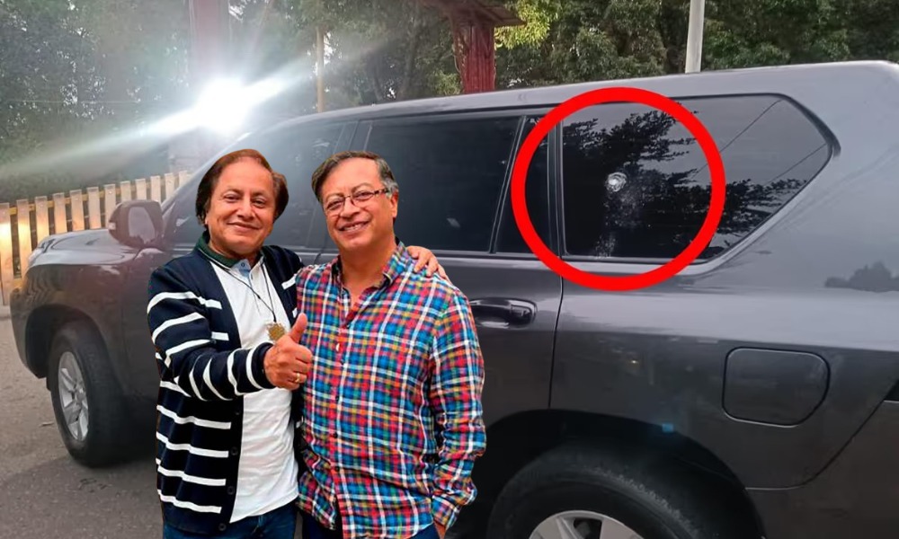 ¿Y qué pasó? Atentan contra camioneta de la UNP asignada al hermano del presidente Petro  