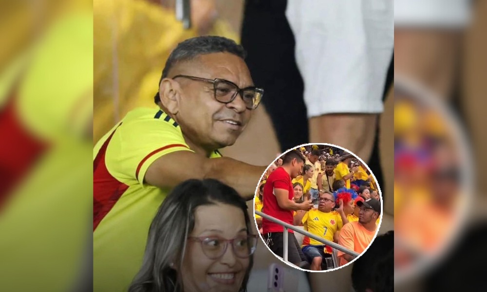 «Se la volaron»: papá de Luis Díaz ‘boto el chupo’ porque un seguidor le pidió una foto mientras se veía el partido