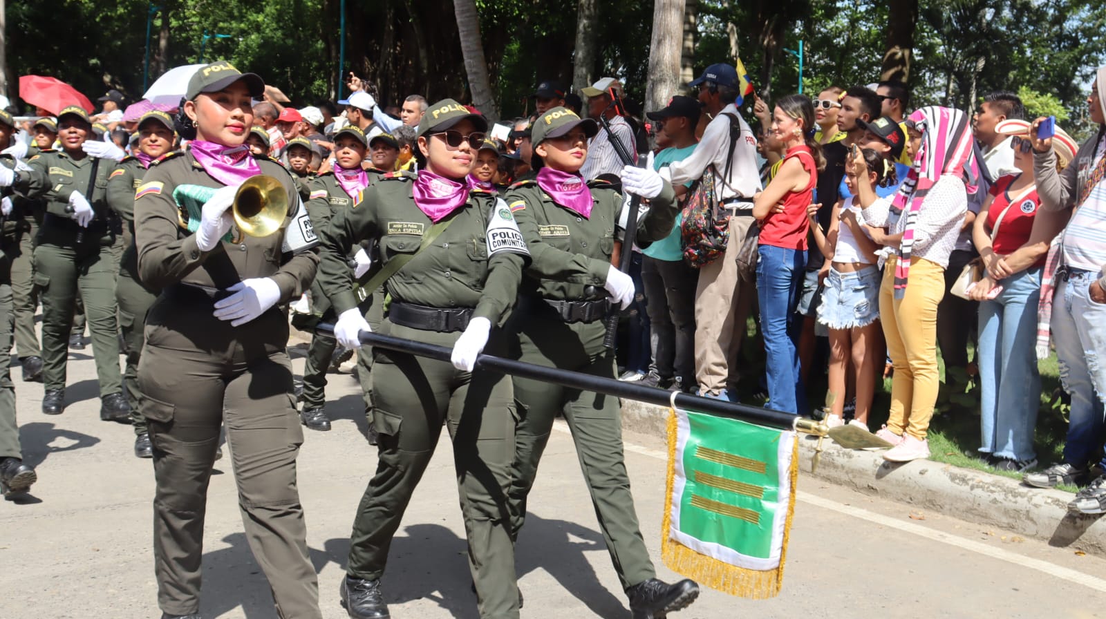 ¡Qué orgullo! Así fue el desfile militar y policial del 20 de julio en Montería