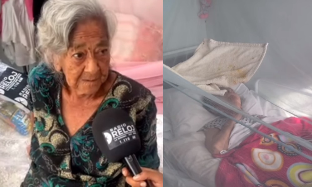 ¡Increíble! Mujer de casi 100 años cuida a su hija discapac¡tada de 66 años, su historia conmovió a Colombia