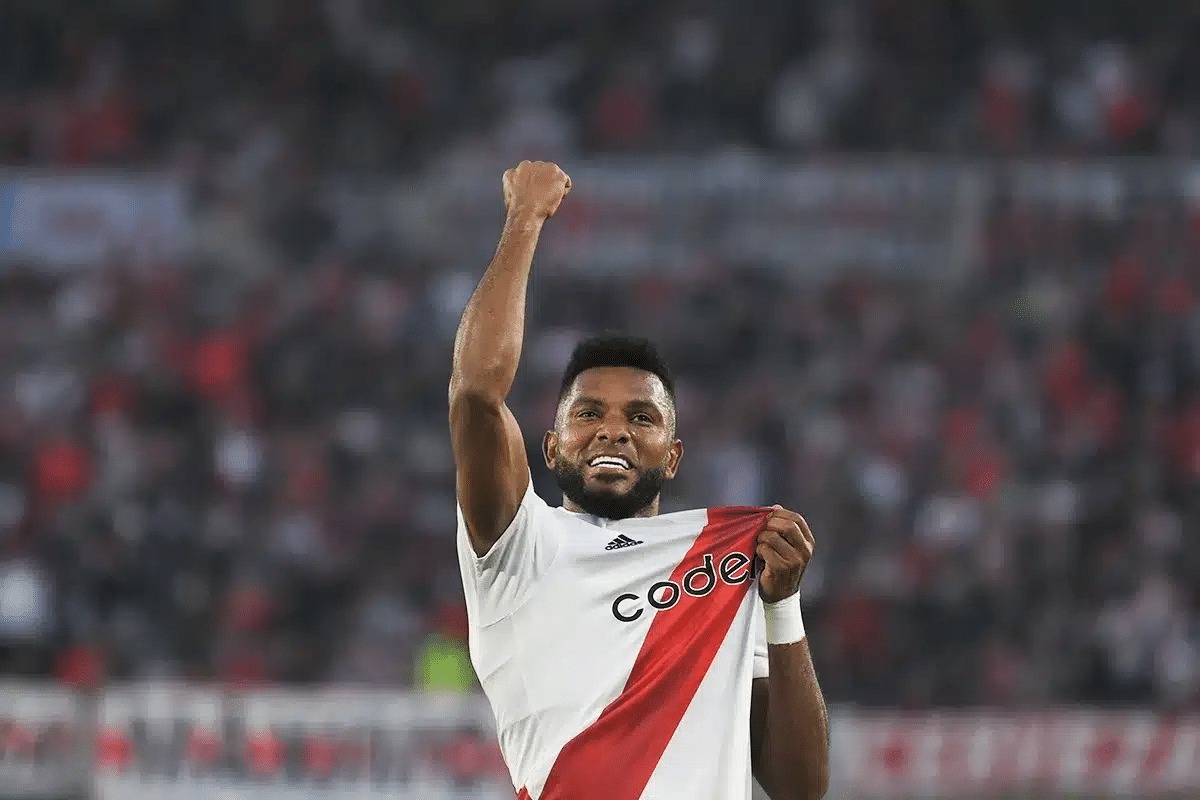 ¡El Colibrí no para! Miguel Ángel Borja impuso récord histórico en River Plate