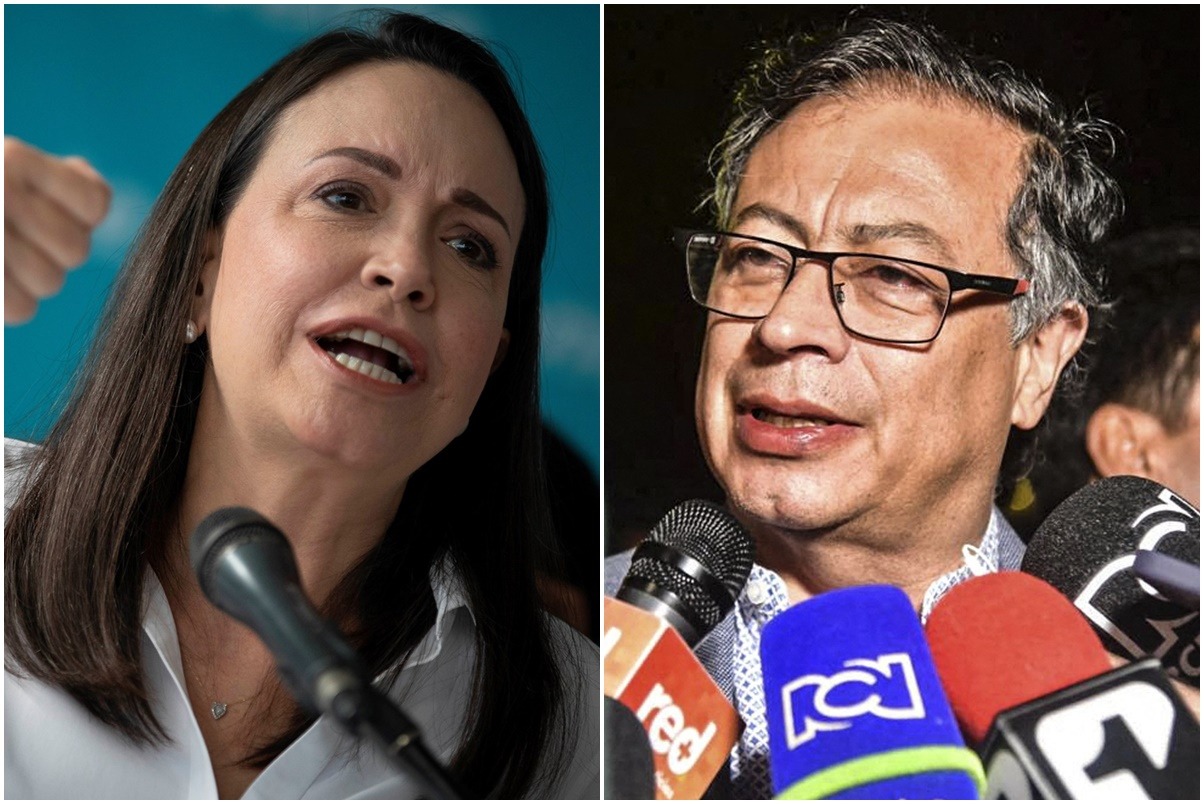 María Corina le pegó su ‘repellada’ a Gustavo Petro: “el pueblo de Venezuela ya decidió”