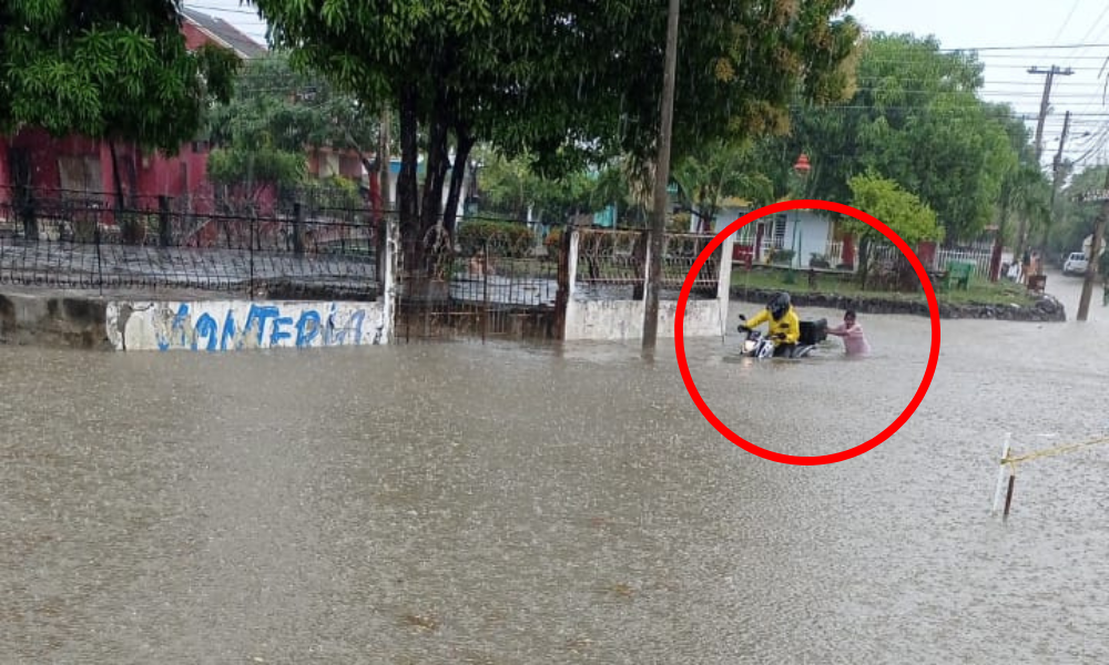 La imagen del día: Montería quedó bajo el agua