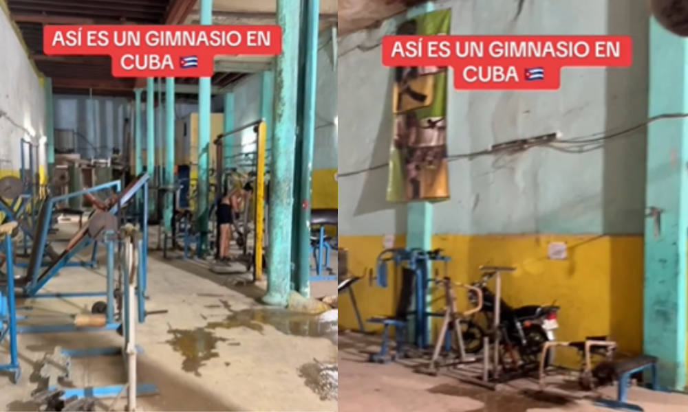 ¡Deplorable! Así luce un gimnasio en Cuba: máquinas oxidadas y baños sin electricidad