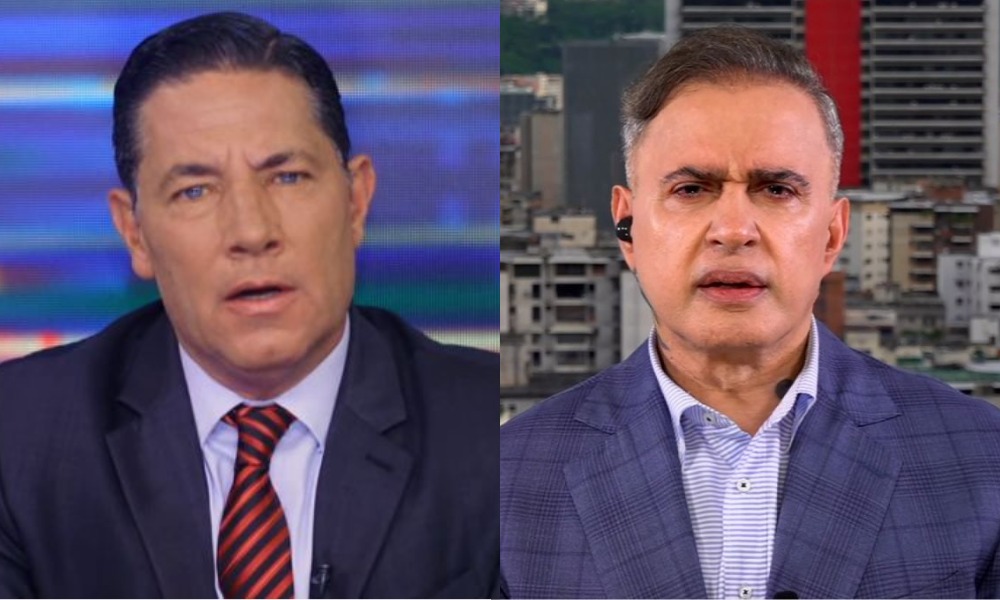 Periodista le cantó la tabla al fiscal Tarek William Saab durante una entrevista en vivo