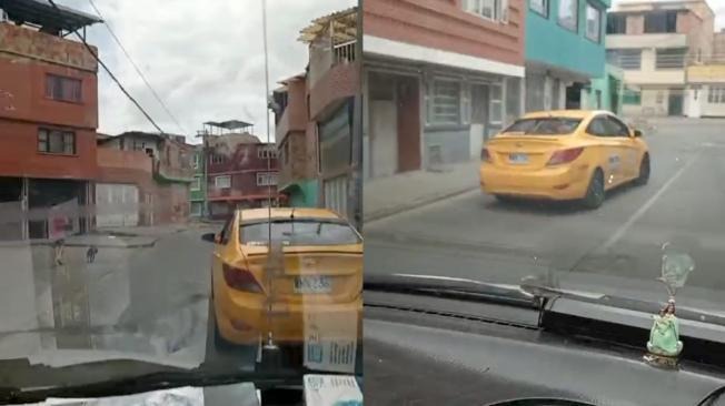 Indignación por taxista que obstaculiza una ambulancia que iba a recoger a un menor