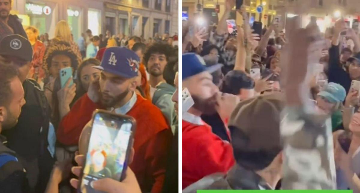 Manuel Turizo recibe sanción en España por hacer un concierto improvisado en la calle