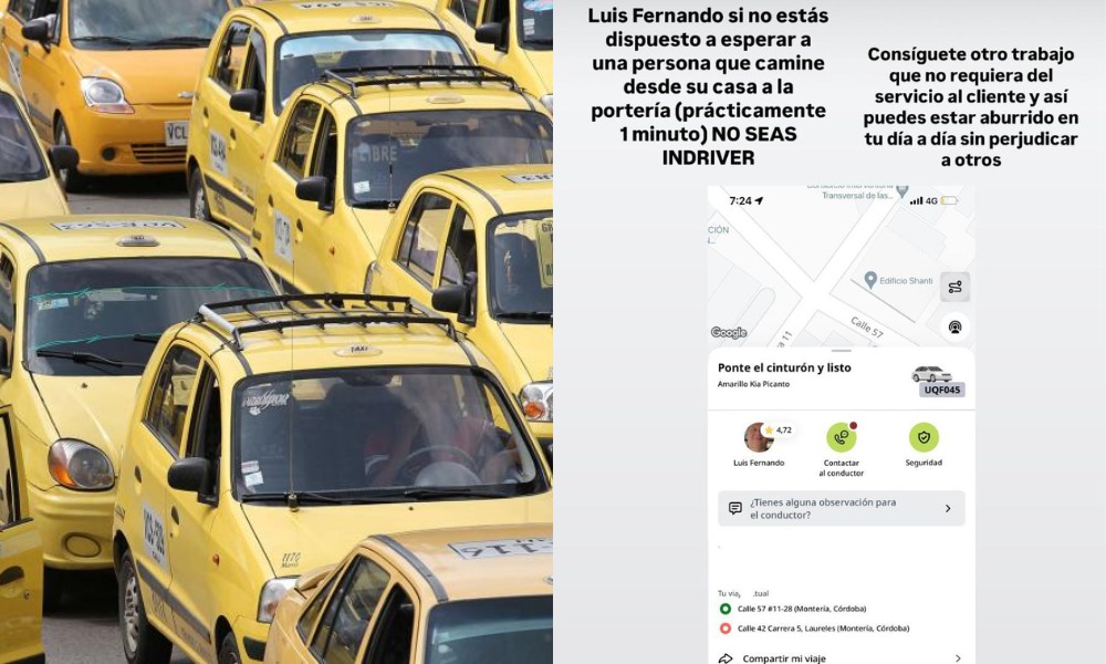 “El que se quedó, se quedó”: joven de Montería critica a taxista por arrancar sin ella en pleno Día sin Carro