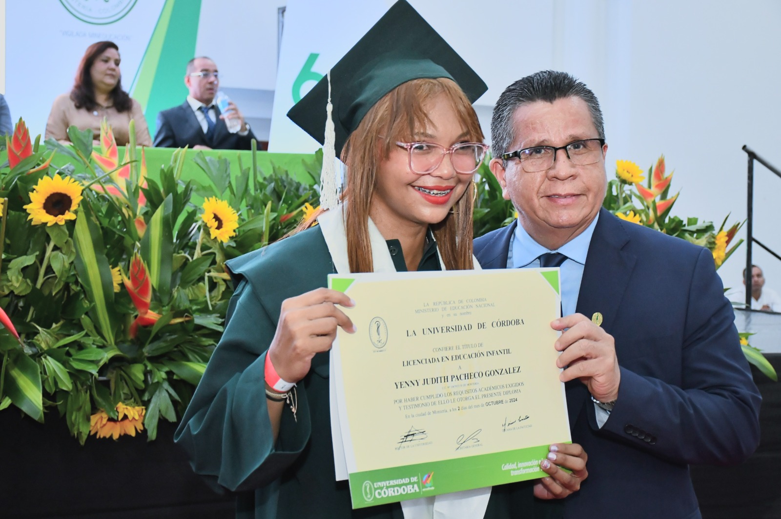 “Nada es imposible”: Yenny Pacheco, joven con discapacidad visual, celebra su título como Licenciada en Educación Infantil de la Universidad de Córdoba