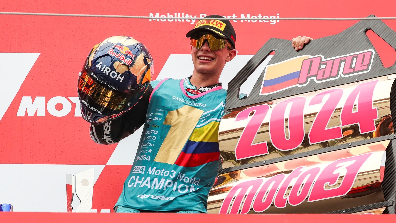 David Alonso es el primer colombiano campeón mundial de Moto3 y no recibió ni un peso del Gobierno