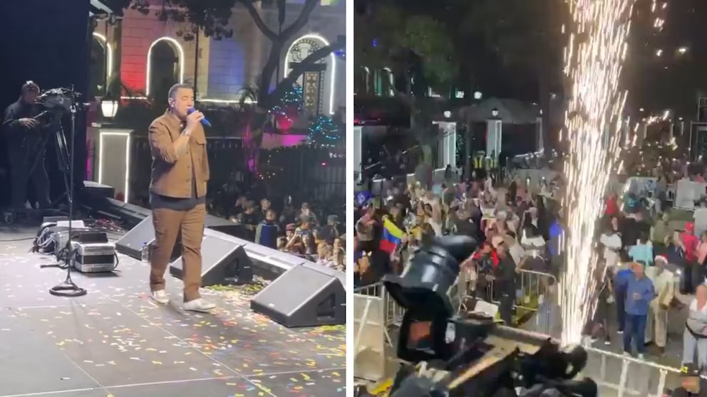 ¿Le parece correcto? ‘Pipe’ Peláez en el ojo del huracán: lo critican por cantar en evento de Año Nuevo de Nicolás Maduro