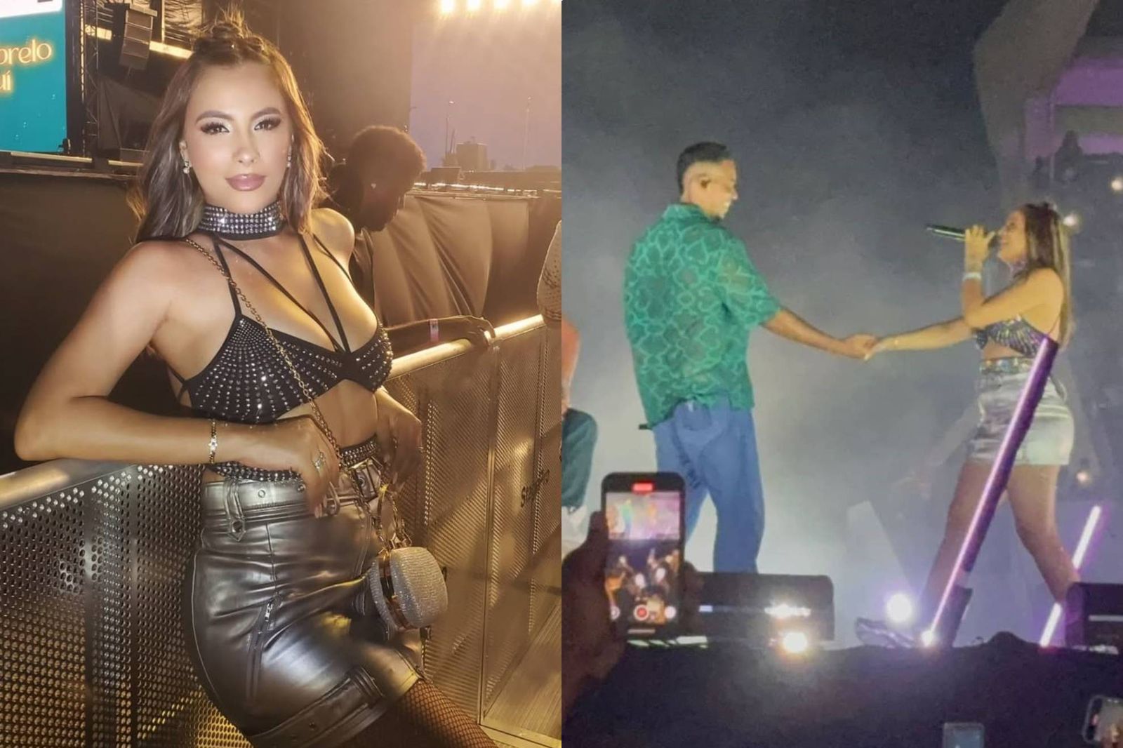 Esposo de Miriam Cruz, le perdonó el cacho por beso en la boca con Romeo Santos en pleno concierto