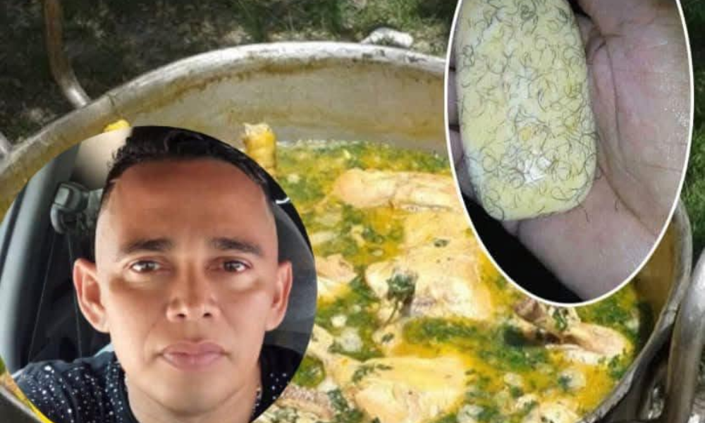 ¡Qué pecueca! Como no lo invitaron al sancocho, le echó un jabón lleno de pelos