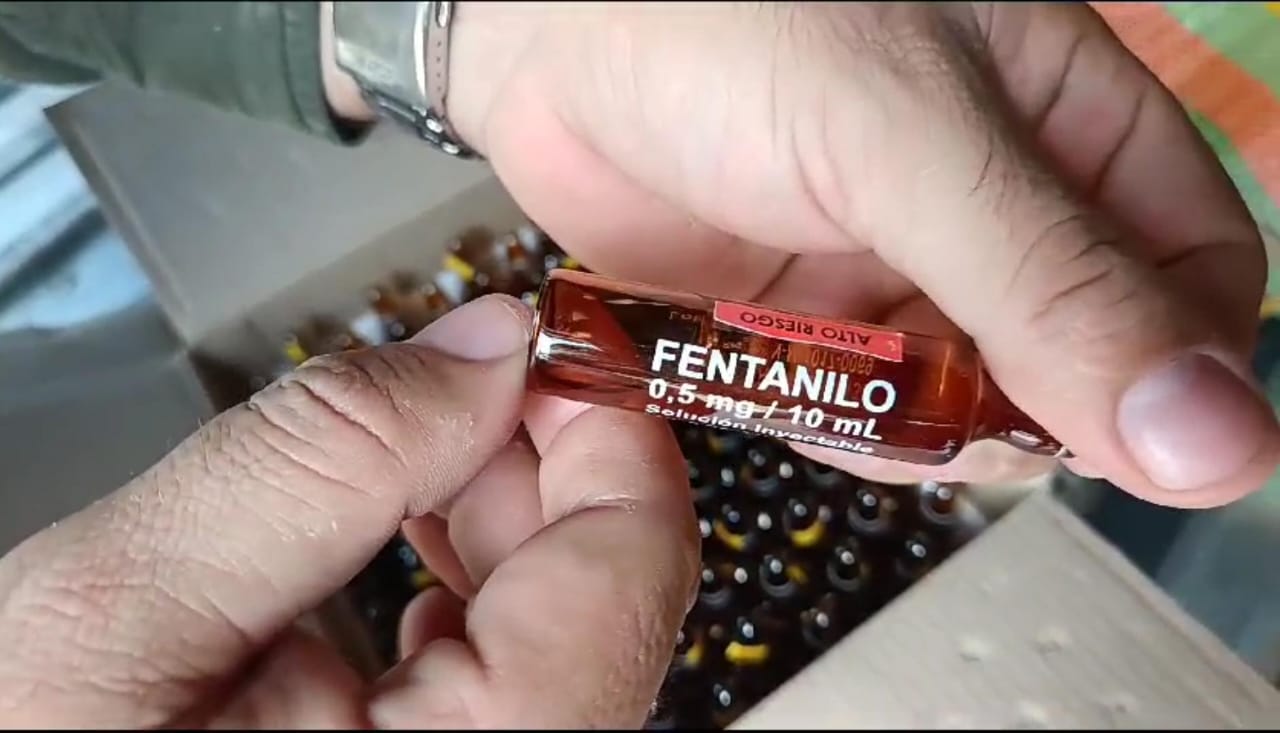 ¡Cordobeses, mucho ojo! Policía incautó 200 ampolletas de fentanilo en vía del departamento