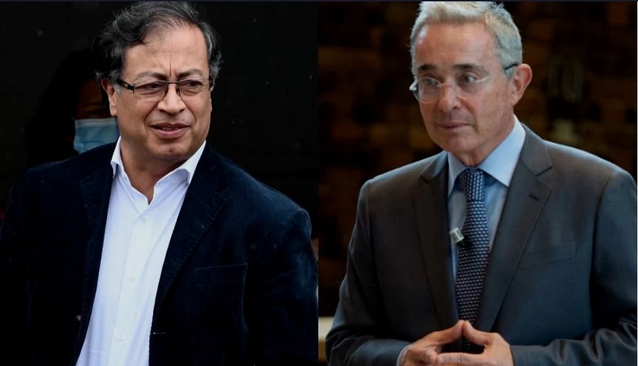 Uribe le canta la tabla a Petro: dice que ha aprendido a mentir de su socio, Santos