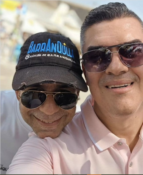 #PidanDomicilio La foto de Alex Char y Eduardo Luis que le da ‘carbunco’ a los petristas en Colombia