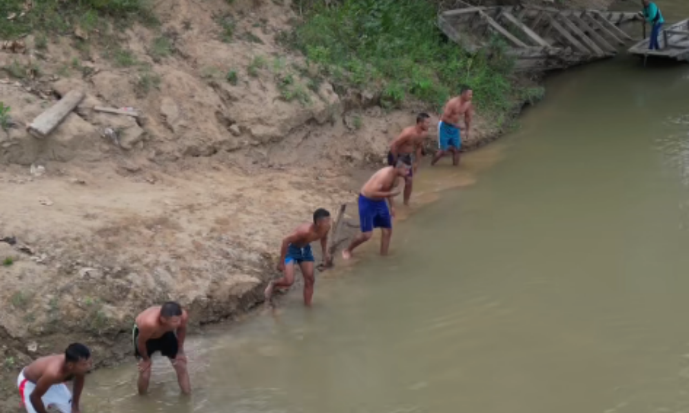 Desafío en el Sinú: cordobeses compiten por cruzar el majestuoso río