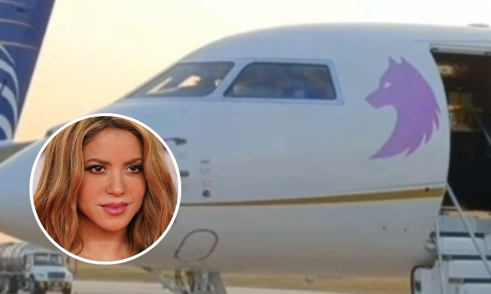 Shakira a la altura de las estrellas de Hollywood, solo viaja en su avión privado de más 26 millones de dólares